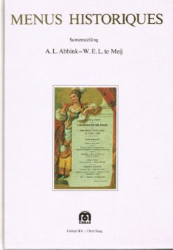 Menus Historiques - 9789090003627 - A.L. Abbink