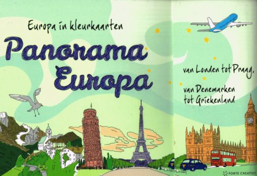 Panorama Europa – Europa in kleurkaarten - 9789462500976 -  