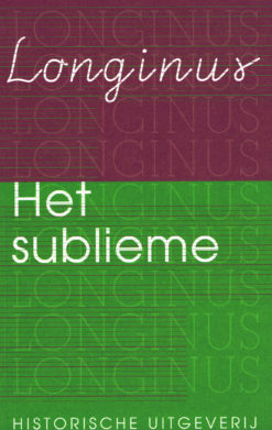 Het sublieme - 9789065540508 -  Longinus