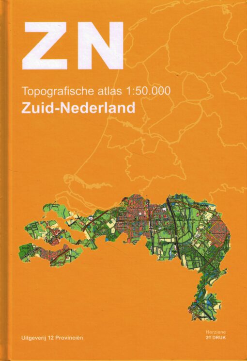 Topografische atlas Zuid-Nederland - 9789492534071 -  