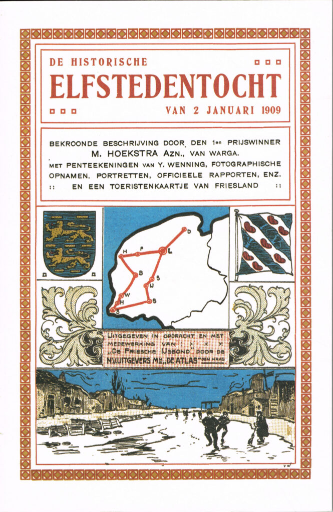 De Historische Elfstedentocht van 2 Januari 1909 op Ramsj.nl