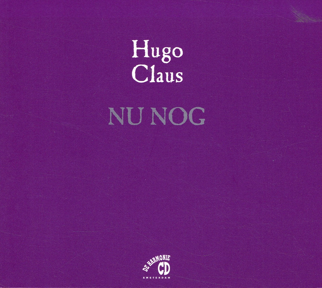 Nu nog - 9789061695851 - Hugo Claus